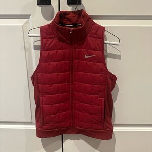 Nike Therma-Fit Red Running Vest Women’s Small
